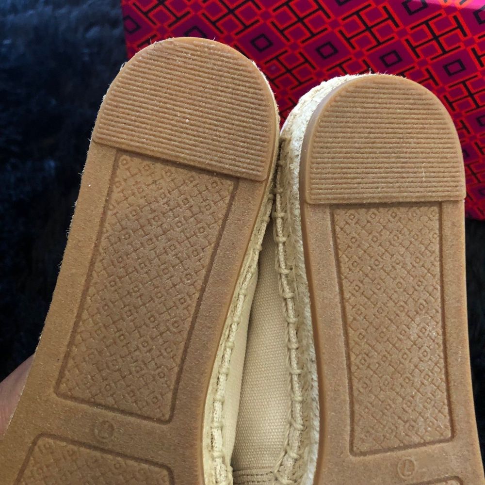 Tory Burch espadrilles flats loafers slip on shoes women’s 7 new - Picture 4 of 6